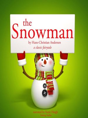 cover image of The snowman, a classic fairytale